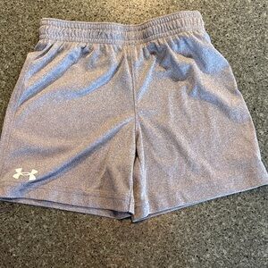 Under Armour Light Gray Performance Shorts